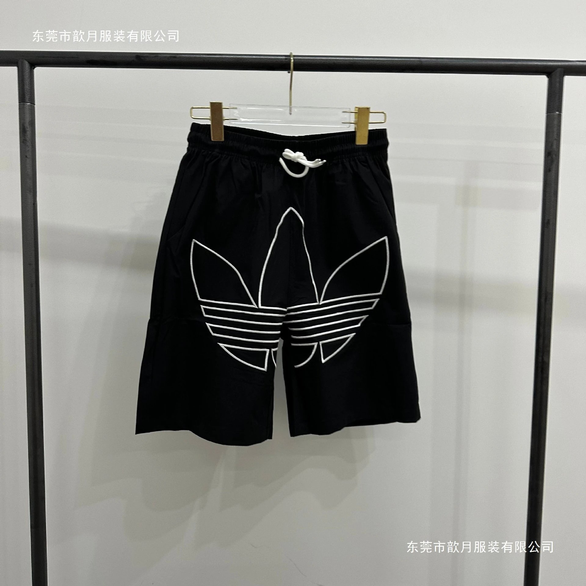 Adidas Originals Trefoil Shorts Brown - 5