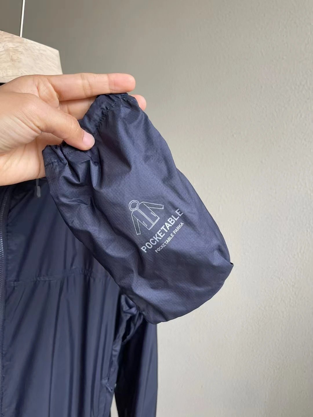 Metallica Packable Windbreaker Navy Outerwear - 25