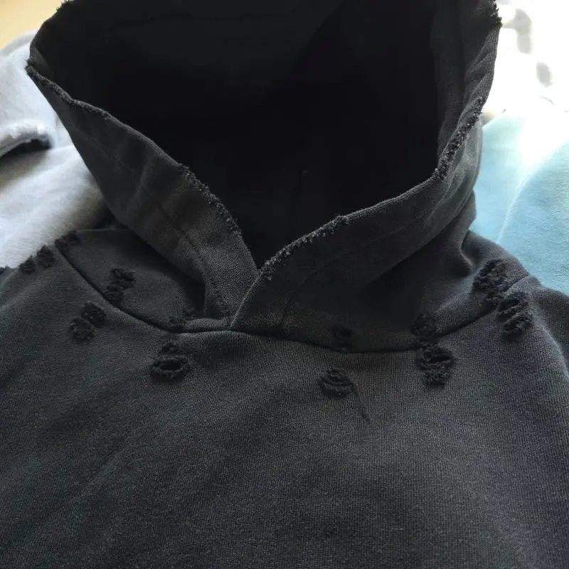 Enfants Riches Déprimés Oversized Hoodie Black - 6