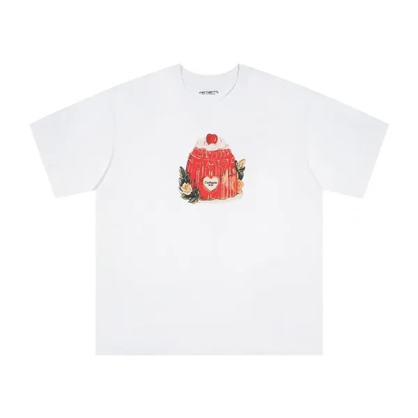 Carhartt Work In Progress Stargazer Institute T-Shirt White and Black - 50