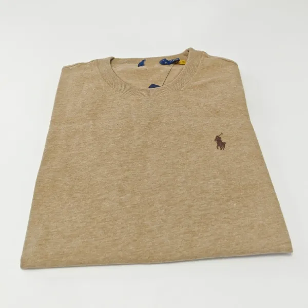 Polo Ralph Lauren Classic Fit Crewneck T-Shirt Beige - 1