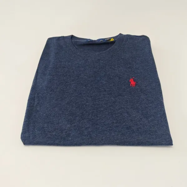 Polo Ralph Lauren Classic Fit Crewneck Sweater Navy - 1