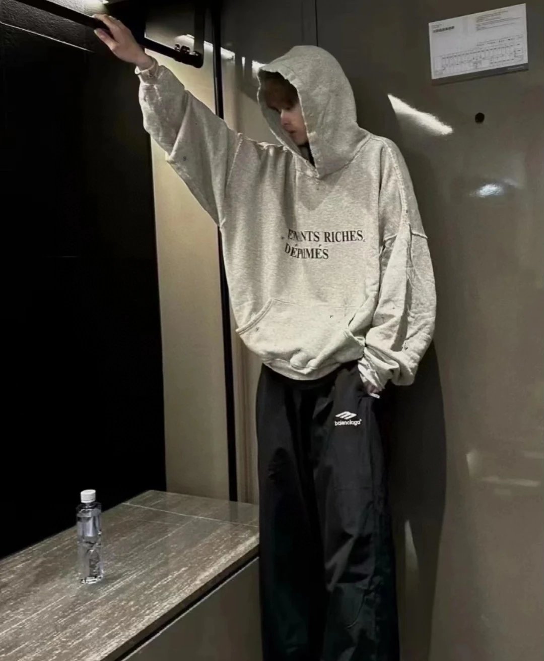 Enfants Riches Déprimés Oversized Hoodie Black - 45