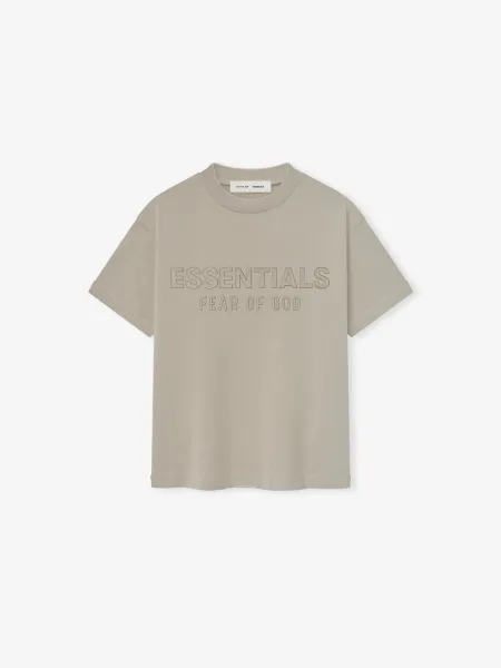 Fear of God Essentials Relaxed Fit T-Shirt Beige - 1