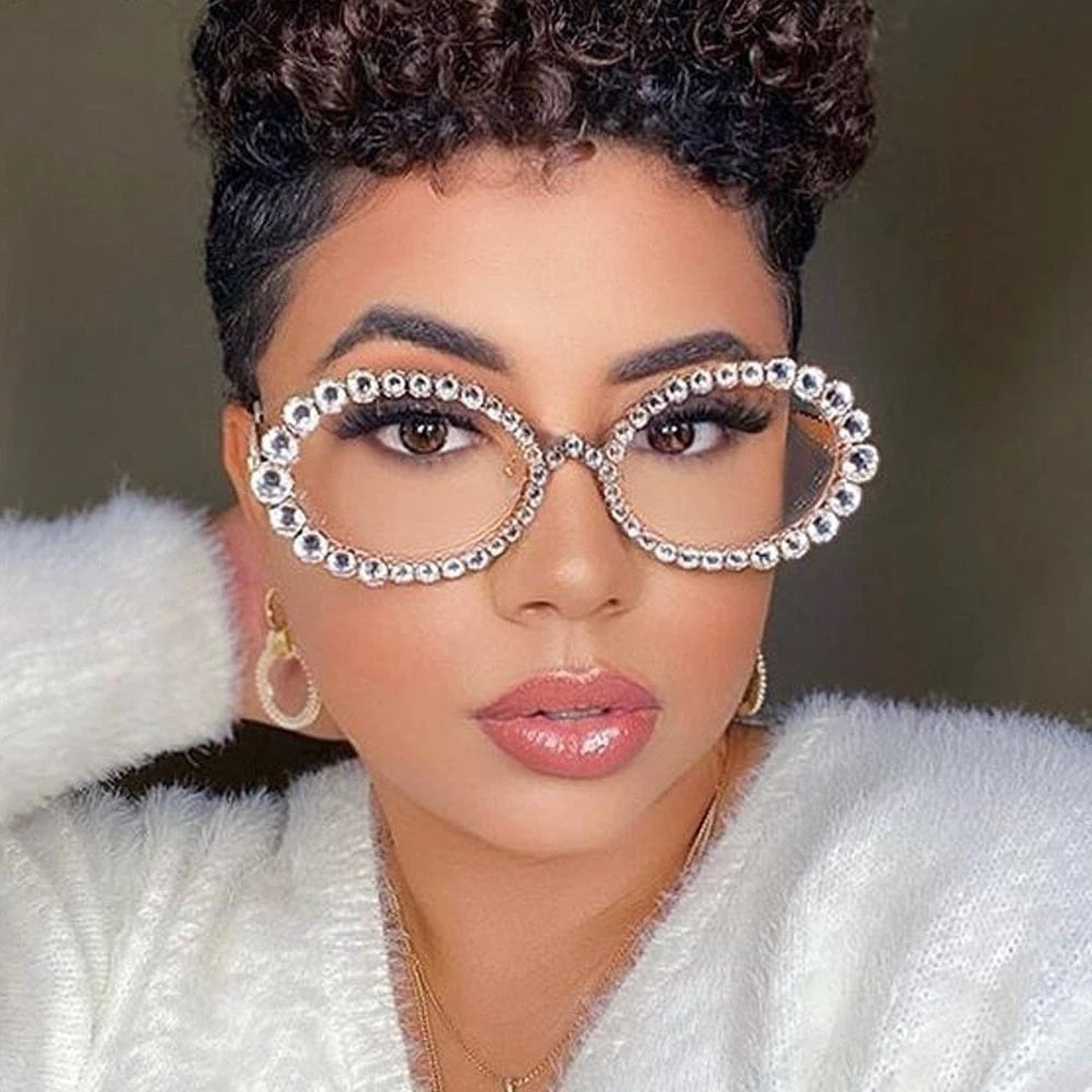 Style 14 Round Glasses Frame - Silver