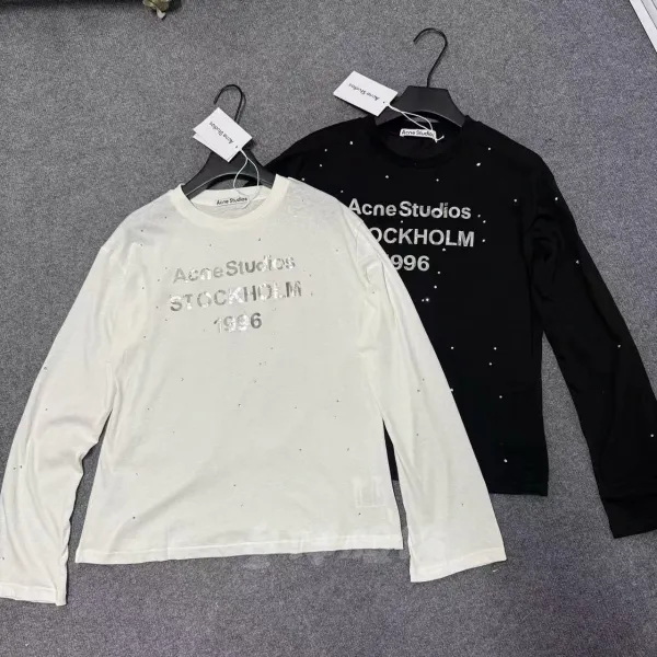 Acne Studios x aeae Stockholm Graphic Long-Sleeve T-Shirt White - 7