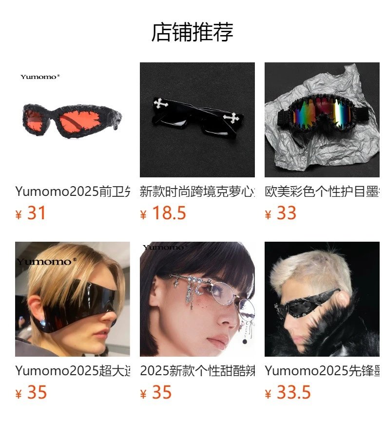 Design Spiked Purple Oversized Sunglasses - 3