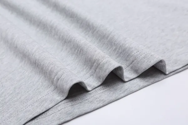 Acne Studios Logo Embroidered T-Shirt Gray - 6