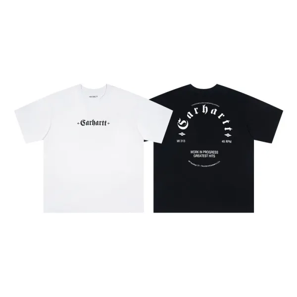 Carhartt Work In Progress Stargazer Institute T-Shirt White and Black - 46