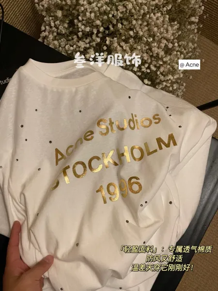 Acne Studios Stockholm 1996 Long Sleeve T-Shirt White - 15