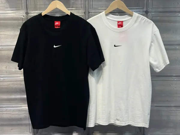 Nike Swoosh Logo T-Shirt Yellow T-Shirt - 4