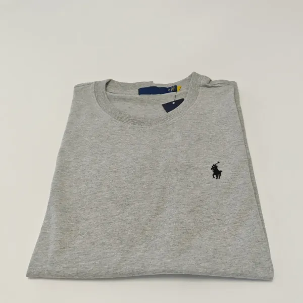 Polo Ralph Lauren Classic Fit Cotton T-Shirt Heather Gray T-Shirt - 1