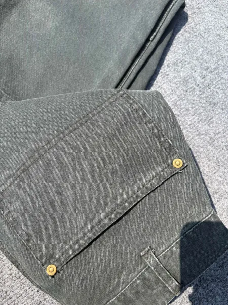 Carhartt Double Knee Work Pants Olive Green Pants - 5