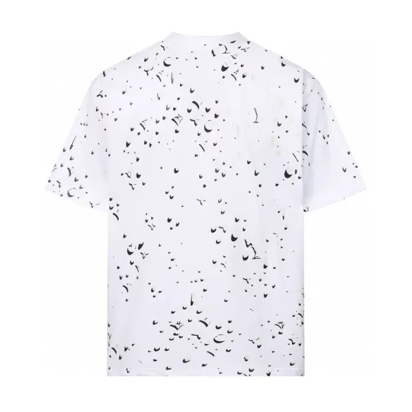 Louis Vuitton Monogram Splatter Print Black T-Shirt - 7