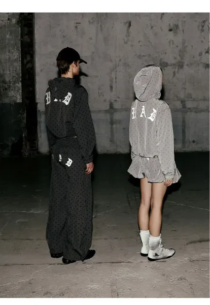A Bathing Ape Polka Dot Logo Pants Black - 6