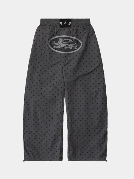 A Bathing Ape Polka Dot Logo Pants Black - 30