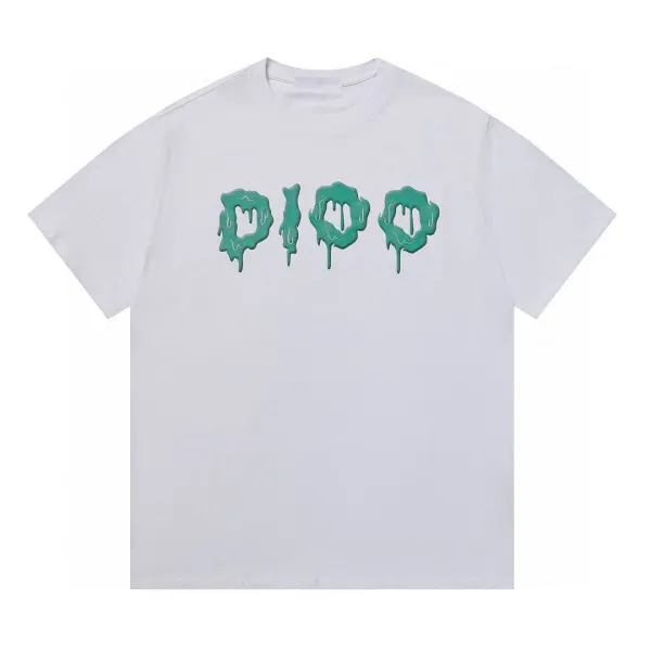 Design Pipo Dripping Logo White T-Shirt - 1