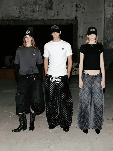 A Bathing Ape Polka Dot Logo Pants Black - 37