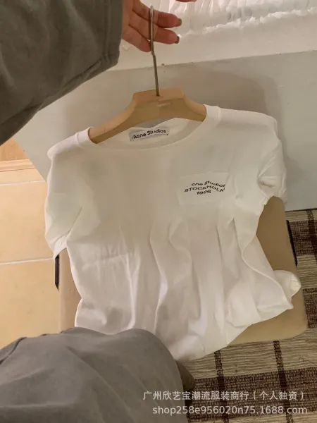 Acne Studios Stockholm 1996 Pocket Long-Sleeve T-Shirt Black - 14