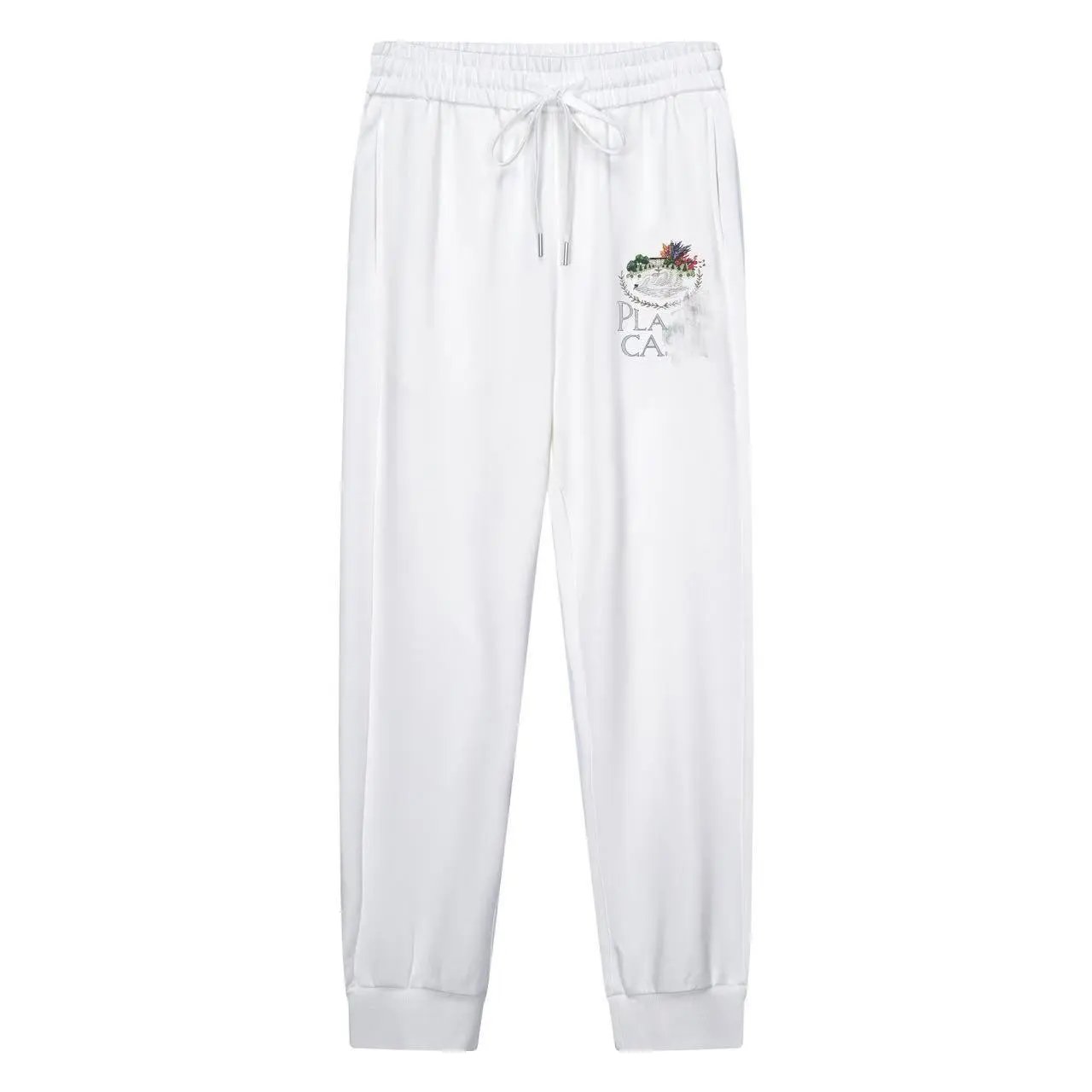 Design Graphic Print Jogger Sweatpants Black - 8
