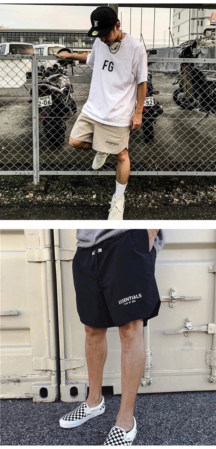 Fear of God Essentials Tech Shorts Brown - 10