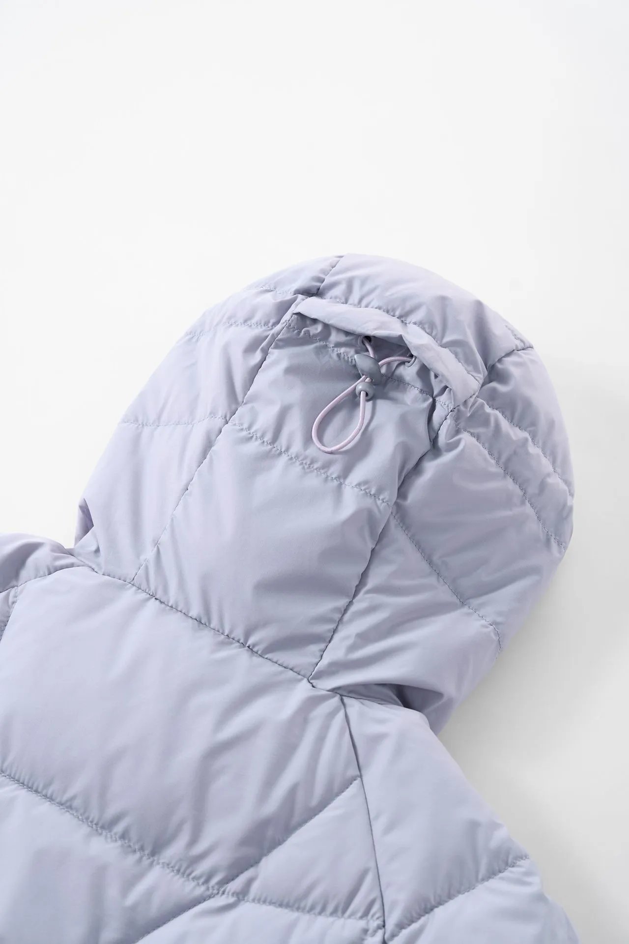 Design Quilted Hooded Puffer Jacket Black Down Jacket - 46