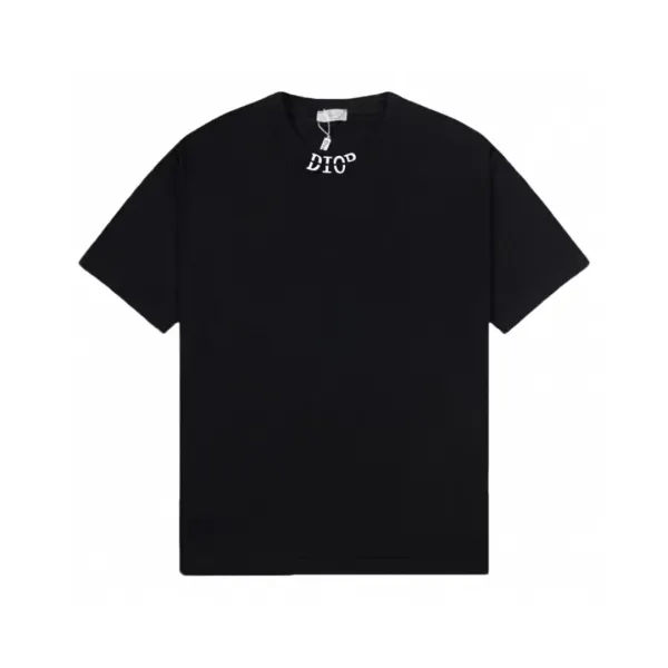Dior DIOP Logo Black T-Shirt - 1