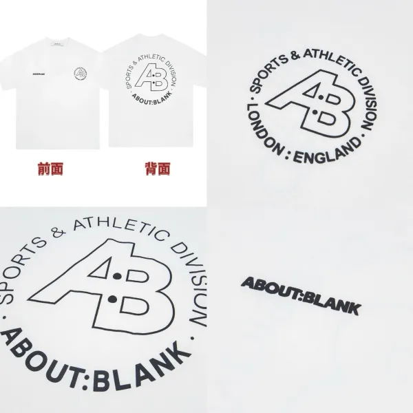 About:Blank Contemporary Minimalism Black T-Shirt - 8