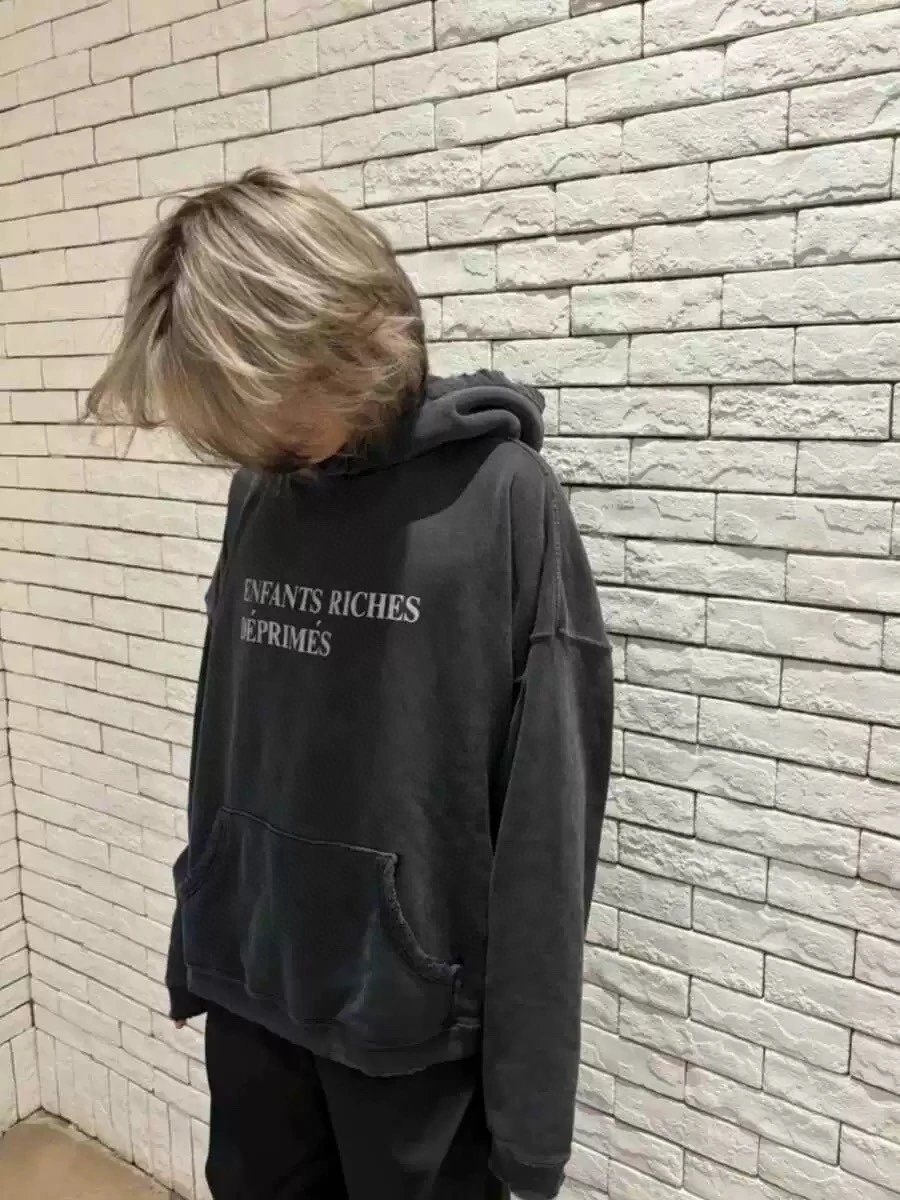 Enfants Riches Déprimés Oversized Hoodie Black - 31
