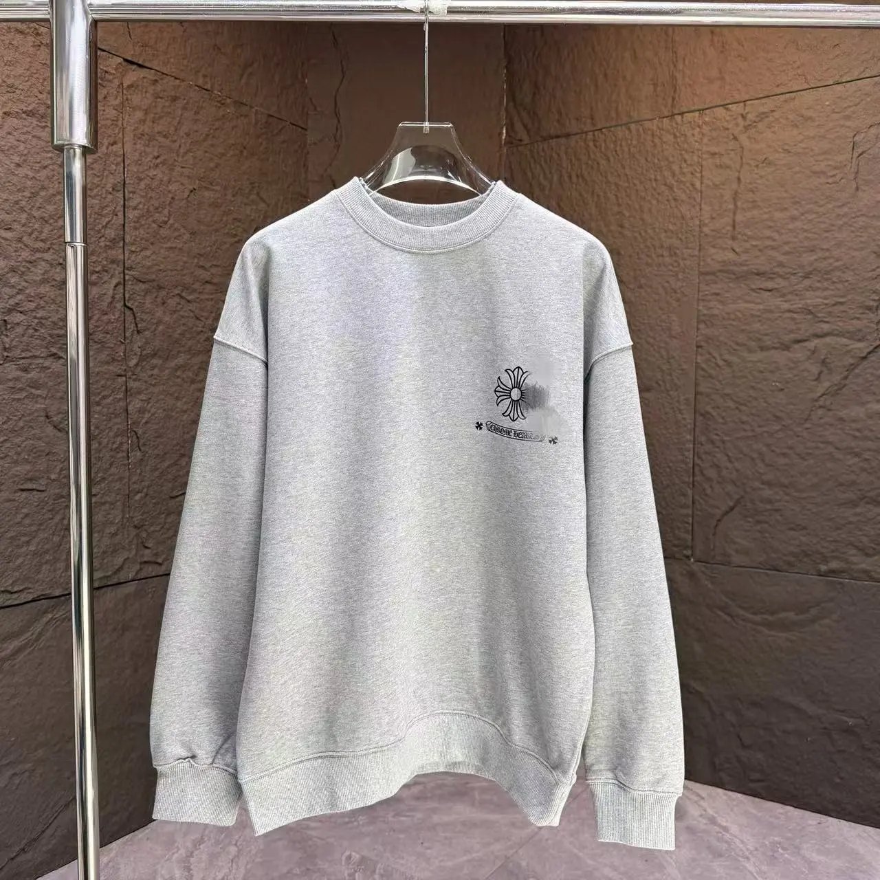 Loewe Anagram Logo Burgundy Long-Sleeve T-Shirt - 11