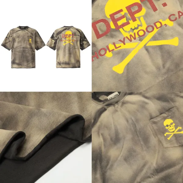 Gallery Dept Paint Splatter T-Shirt White - 24