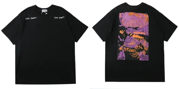 Design CAV EMPT Graphic Print T-Shirt Black T-Shirts - 1