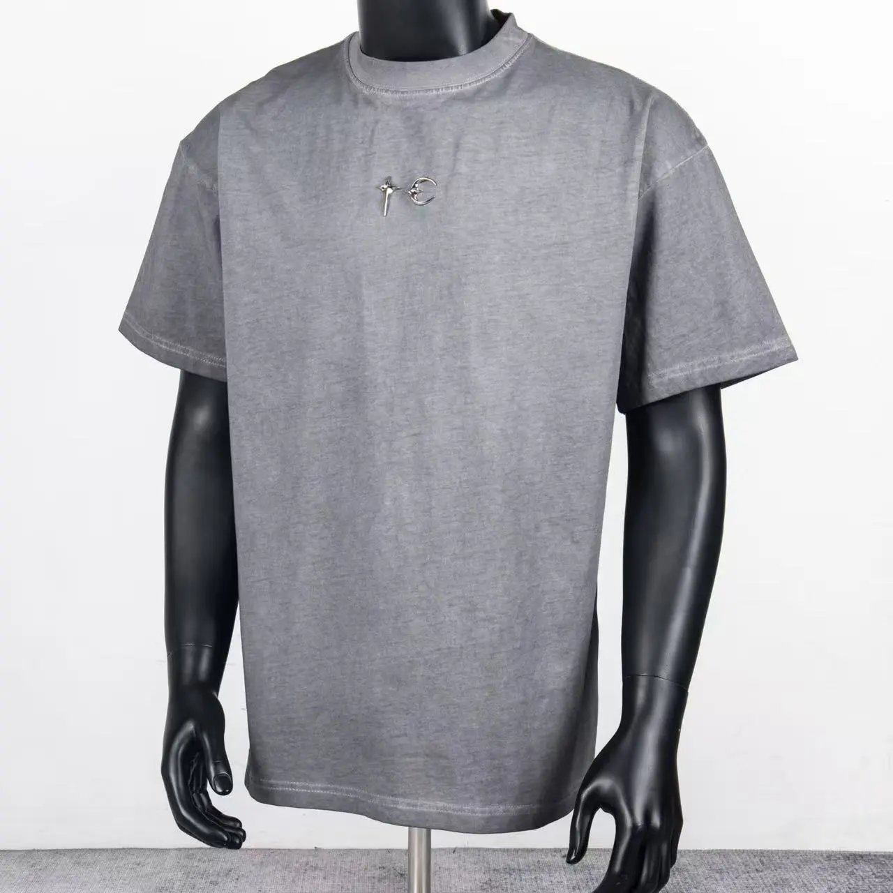 Design Gothic Dragon Sword White T-Shirt - 21