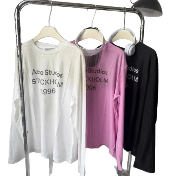 Design Oversized Graphic Long-Sleeve T-Shirt White - 6