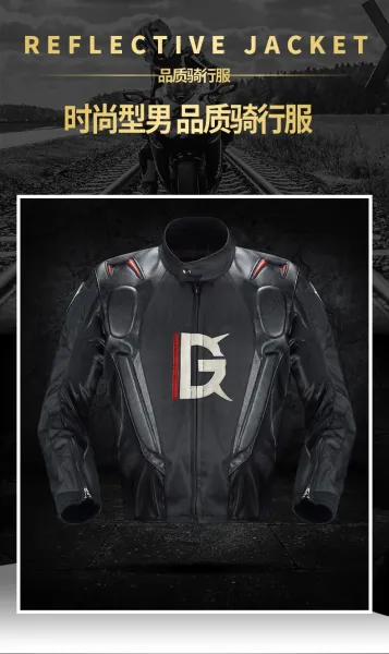 Design Ghost Racing Motorcycle Pants Black with Orange Accents Pants - 10