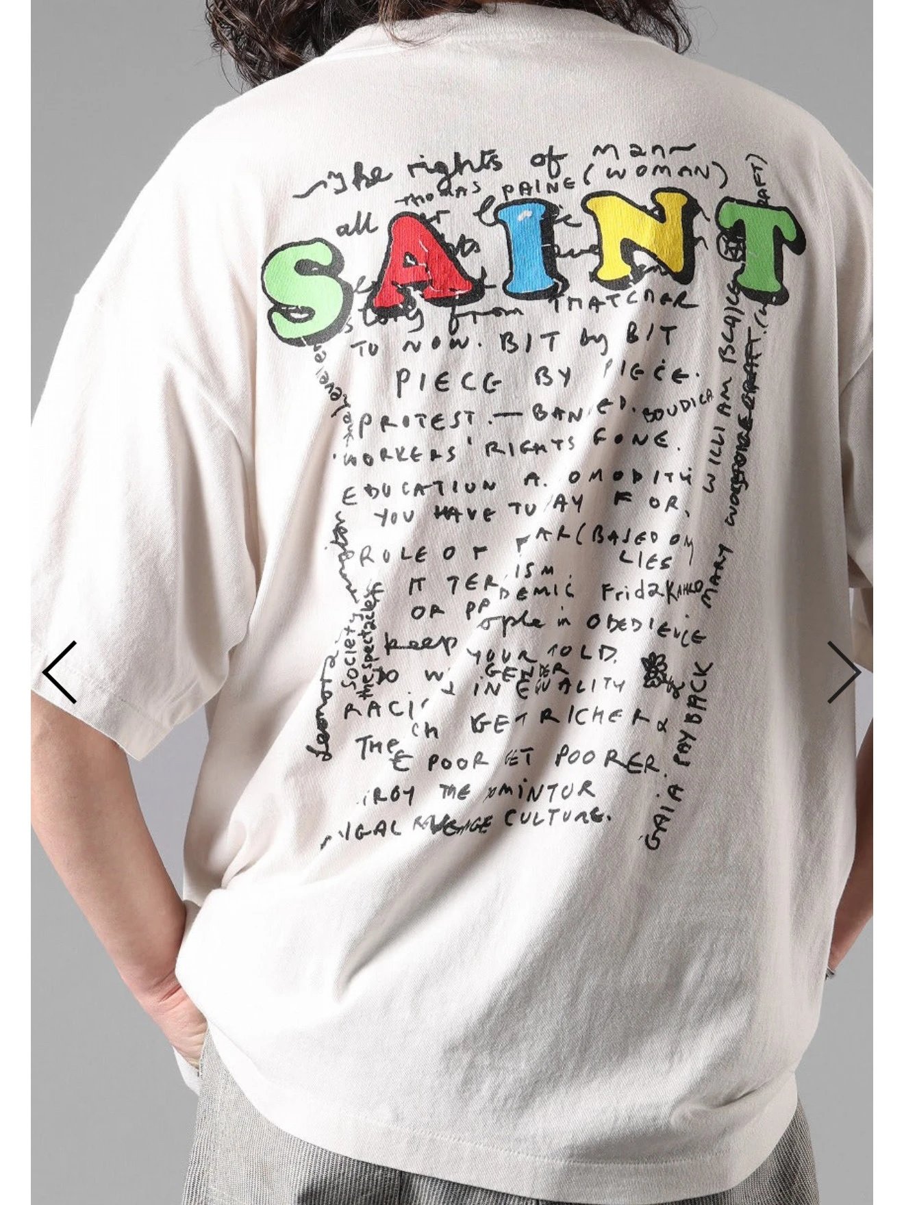 Design Disney Tinker Bell Saint Graphic Tee Blue T-Shirts - 28
