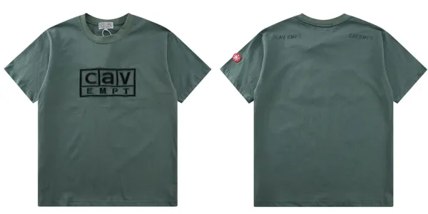 Design CAV EMPT Logo Box Tee Army Green T-Shirt T-Shirts - 1