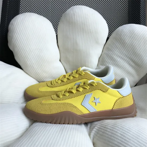 Converse Run Star Motion Yellow Suede Sneakers - 1