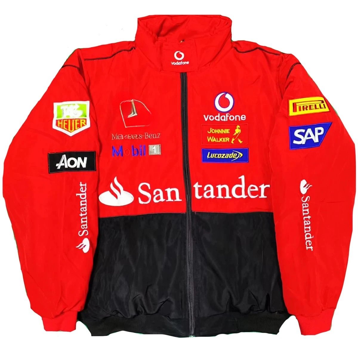 26 Model Black Red Benz [Embroidered Padded Version]