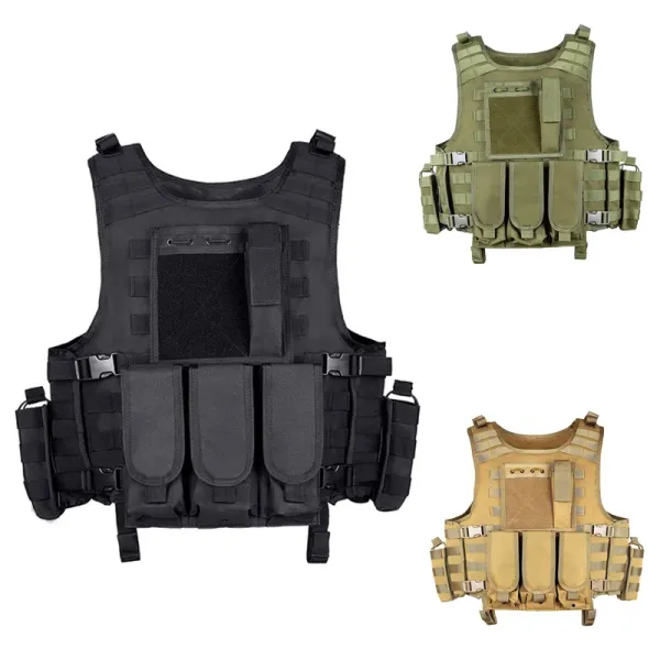 Design Tactical Molle Vest Army Green Vest - 4