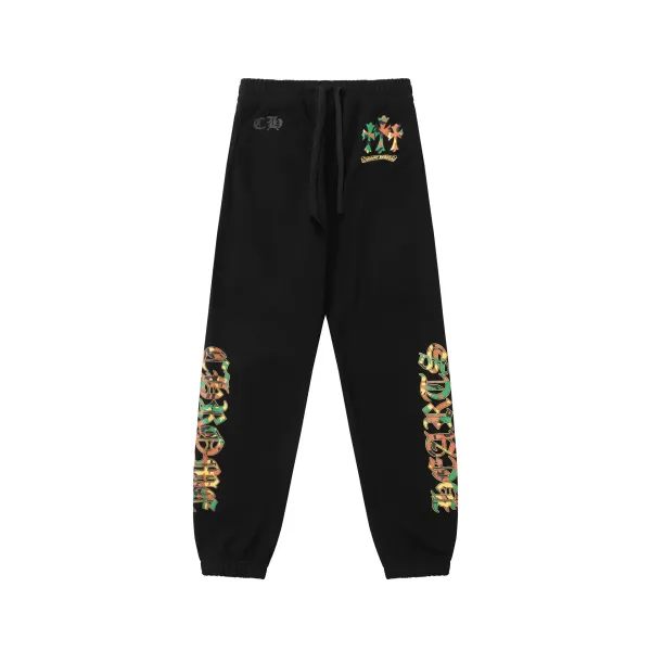 Chrome Hearts Rasta Cross Sweatpants Black - 1