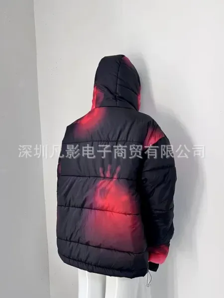 Design PLAYS Club St. Basil's Cathedral Print Black Down Jacket - 11