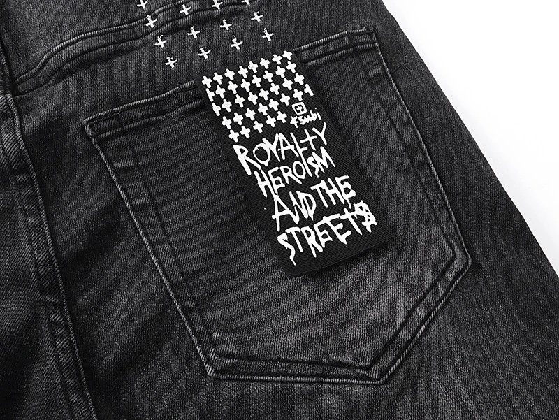 Denim Tears x Ksubi All Over Print Denim Jeans Blue - 12