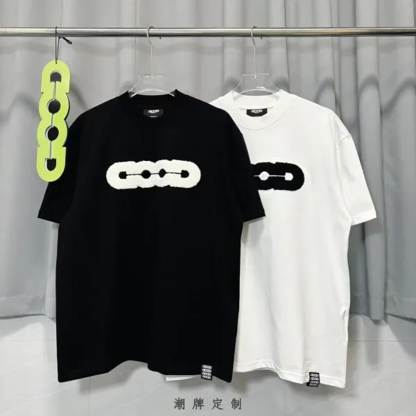 Design COOO Brand Floral Logo White T-Shirt T-Shirts - 40