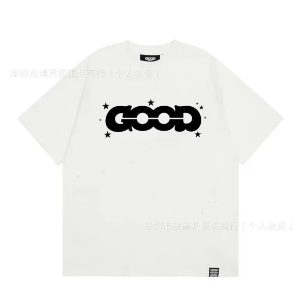 GOOD BRAND Graphic Print White T-Shirt - 1