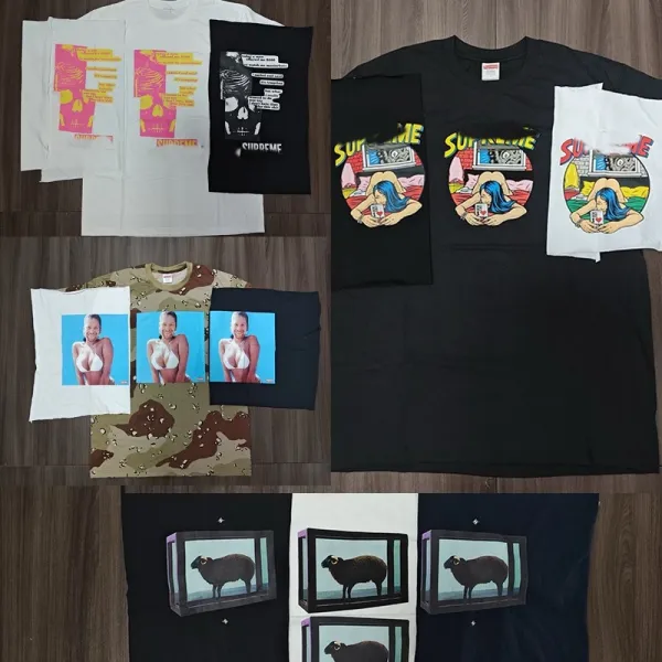 Supreme x Yohji Yamamoto Star Logo Black T-Shirt - 2