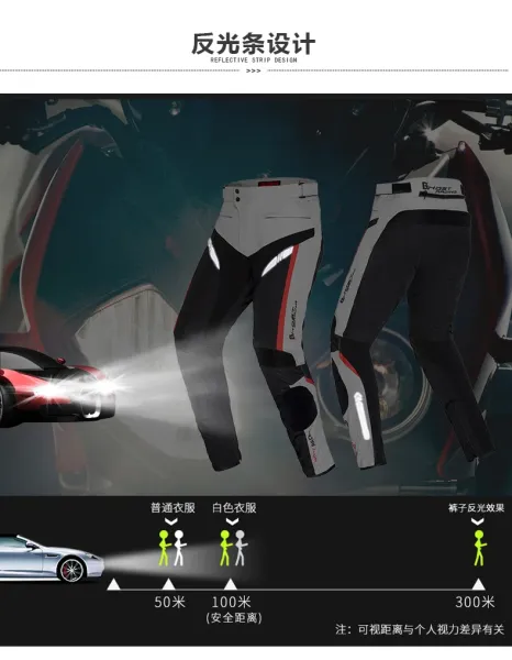 Design Ghost Racing Motorcycle Jacket and Pants Set Gray Black Red Sets - 27