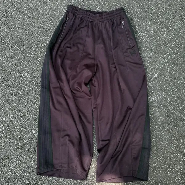 Adidas Originals Track Pants Burgundy Sweatpants - 1