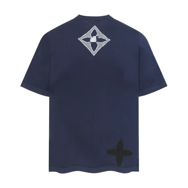 Louis Vuitton Checkerboard Knit T-Shirt White - 31