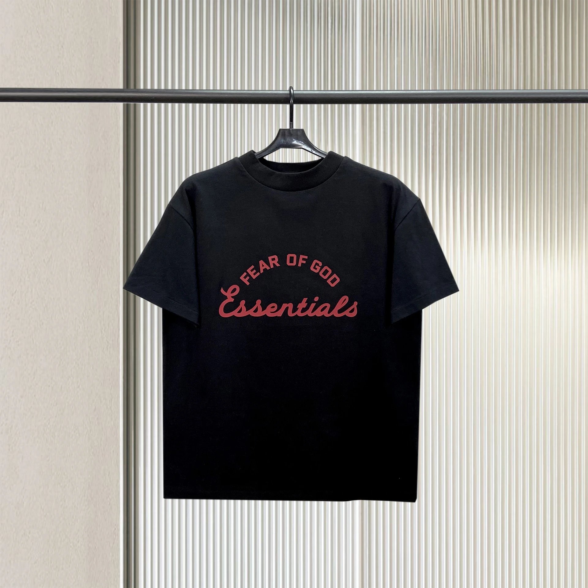 Fear of God Essentials Arch Logo Black T-Shirt - 7